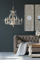 Large Wooden Wall Art Panels with Mirror Accents 17" x 48