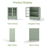 Mint Green Modern Wooden Storage Sideboard Cabinet 28"x15"x36