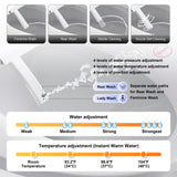 Smart Bidet Toilet Seat with Side Knob Adjustable Heated Seat