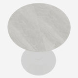 Metal Dining Table White