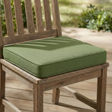Noah Outdoor Dining Chair Cushion, Green
