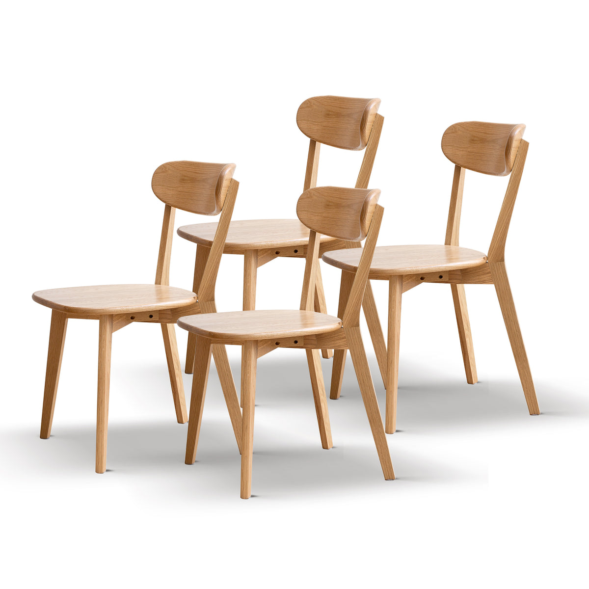 Solid Wood Dining Chair Oak