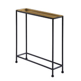 Trenton Metal Accent Side Table Brass Bronze