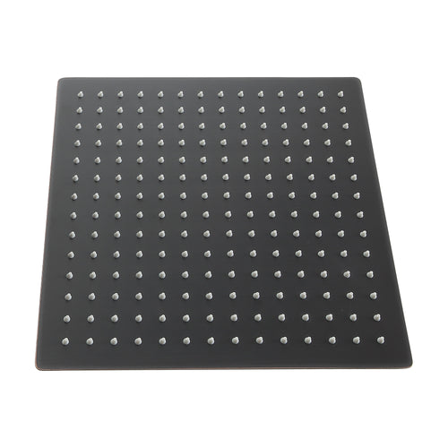 Oil-Rubbed Bronze 10" Square Rainfall Shower Head Stainless Steel