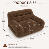 Compress Sofa-Brown