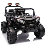 12V 2WD Kids Ride On UTV W/ 2.4G PC,Anti-Collision Bar,High Chassis,Anti-Slip Wh