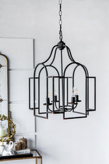 17.3" Malin 4-Light Chandelier for Kitchen Dining Room Foyer