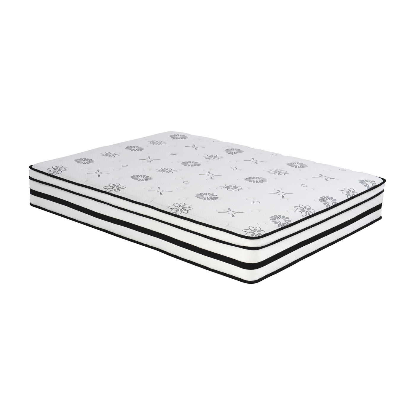 12-Inch California King Hybrid Plush Foam Mattress