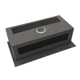 33 Inch Topmount Sink - 33" x 19" x 9" Drop in Stainless Steel Kitchen Sink