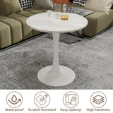 Metal Dining Table White