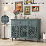 3 Door 3 Drawer Cabinet Bedroom Living Room Storage