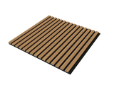 4PCS Walnut--Acoustic Panels & Wooden Strip Acoustic Boards - Suitable