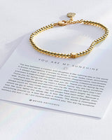 You Are My Sunshine Beaded Icon Bracelet