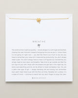 Breathe Icon Necklace