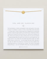 You Are My Sunshine Icon Necklace