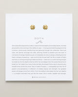 Depth Stud Earrings