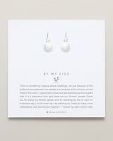 By My Side Pearl Drop Earrings