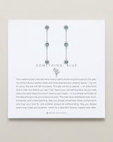 Something Blue Linear Earrings