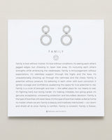 Family Drop Earrings