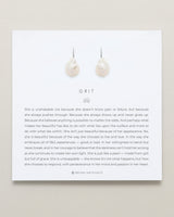 Grit Drop Earrings