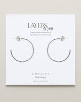 Simplicity Midi Hoop Earrings