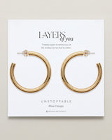 Unstoppable Maxi Hoop Earrings