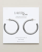 Unstoppable Maxi Hoop Earrings
