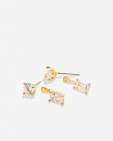 Beautifully Broken Emerald Cut Ear Jackets