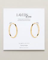 Simplicity Dainty Hoop Earrings