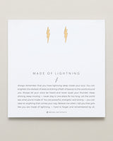 Made Of Lightning Earrings