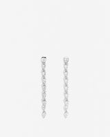By My Side Pear Cut Chandelier Earrings