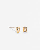 Mom Baguette Stud Earrings