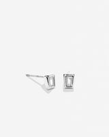 Radiance Baguette Stud Earrings