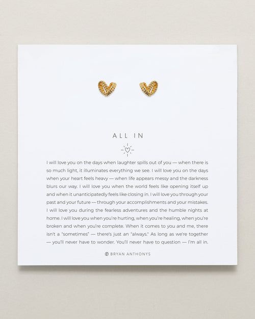 All In Stud Earrings