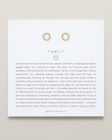 Family Stud Earrings