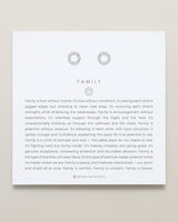 Family Stud Earrings