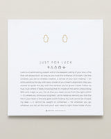 Just For Luck Hamsa Earrings