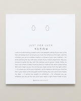 Just For Luck Hamsa Earrings