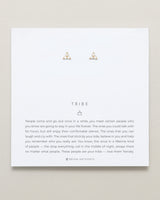 Tribe Dainty Friendship Stud Earrings
