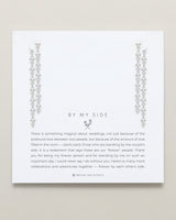 By My Side Pear Cut Chandelier Earrings