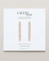 Unstoppable Pave Maxi Hoop Earrings