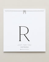 Just For You Initial Necklace — R