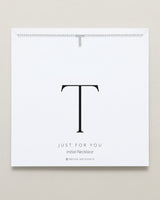 Just For You Initial Necklace — T