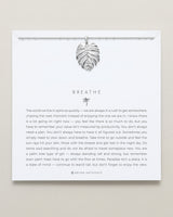 Breathe Pendant Necklace