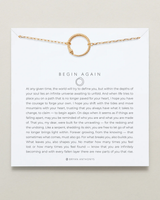 Begin Again Icon Necklace
