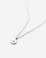 Birthstone Pendant Necklace — Pink Tourmaline