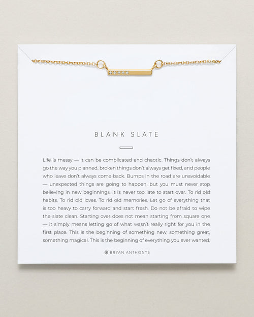 Blank Slate Necklace