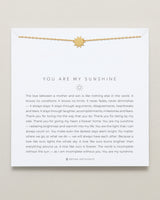 You Are My Sunshine Icon Necklace (Mother Son)