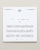 You Are My Sunshine Icon Necklace (Mother Son)