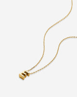 Just For You Initial Necklace — E